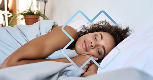 femme qui dort paisiblement